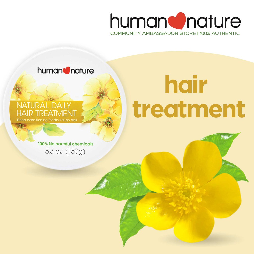 Human Nature Natural Daily Hair Treatment Deep Conditioning for Dry
