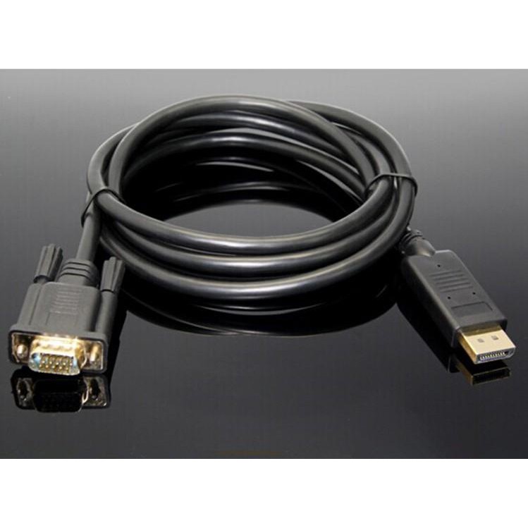 DisplayPort to VGA Video cable, DisplayPort Male to VGA Male Shopee