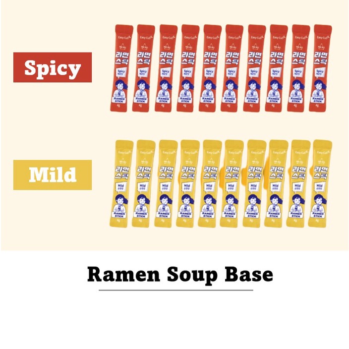 Ramen Soup Base Korean Food Snack Korean Soup Stock Korean Soup Pack