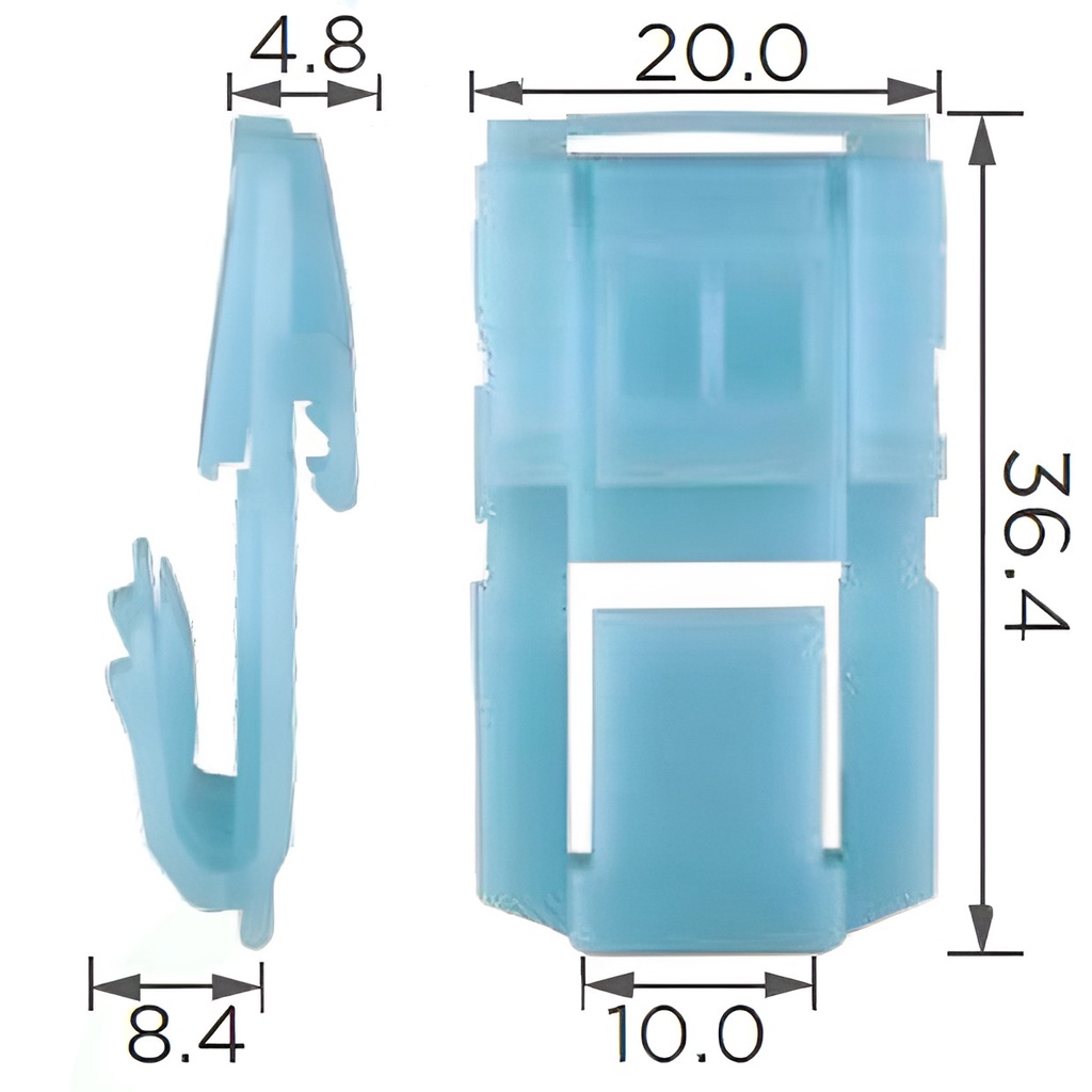 10pcs Honda Civic Door Molding Clip 91503TR0A01 Shopee Philippines