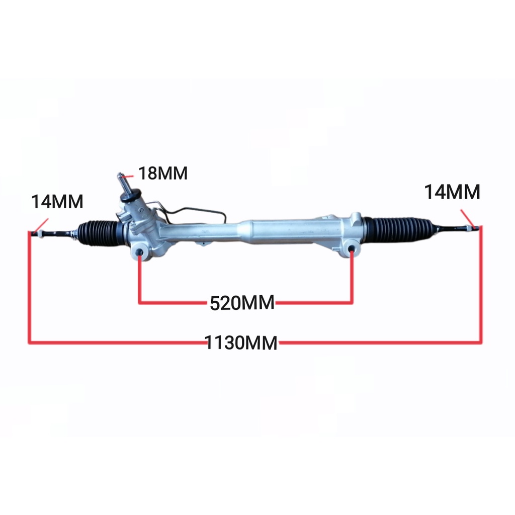 STEERING RACK ASSEMBLY Replacement part no.( AB313200DL / UC2B32