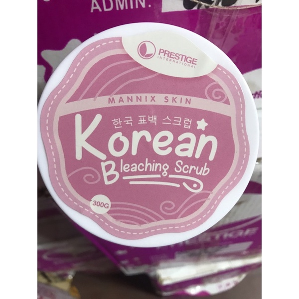 Prestige Korean Bleaching Scrub 300g Shopee Philippines