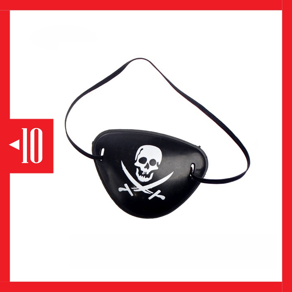 MATA Piep pirates eyepatch Pirate Eye Patch cosplay Property Shopee
