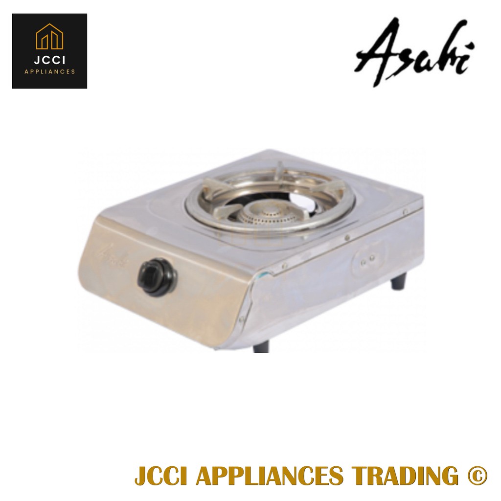 Asahi Gas Stove Single Burner Stainless Steel and Cast Iron Burner