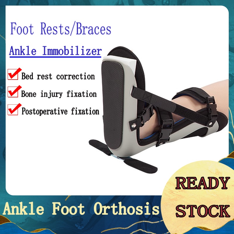 【Ready Stock】Ankle Foot Orthosis Ankle Joint Fixed Support Stroke