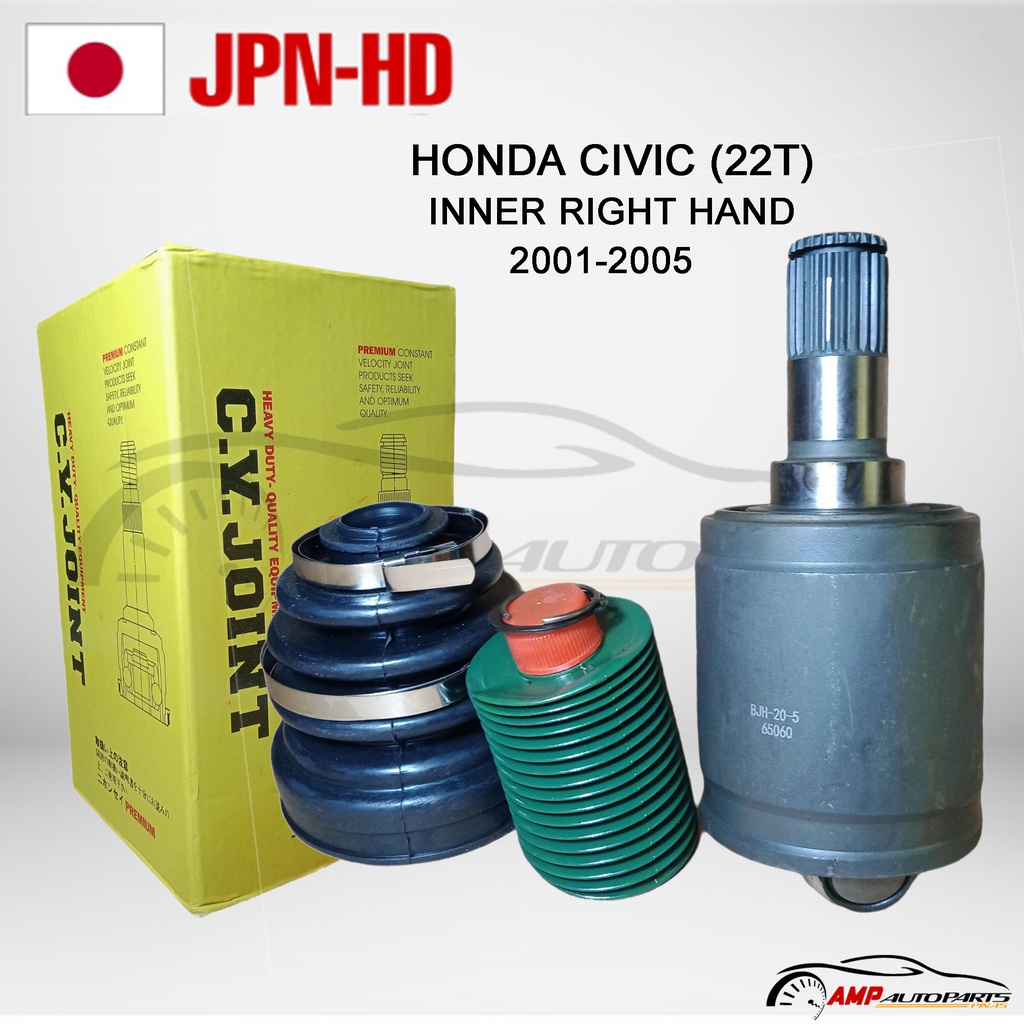 CV Joint ( Inner ) for Honda Civic Dimension (22T) Inner Right Hand