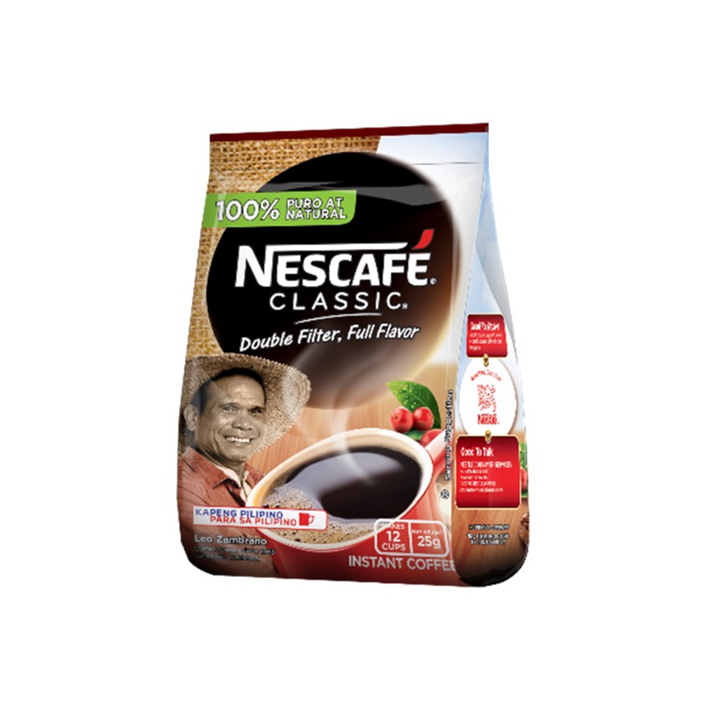 Nescafe Classic Instant Coffee Refill 25g Shopee Philippines