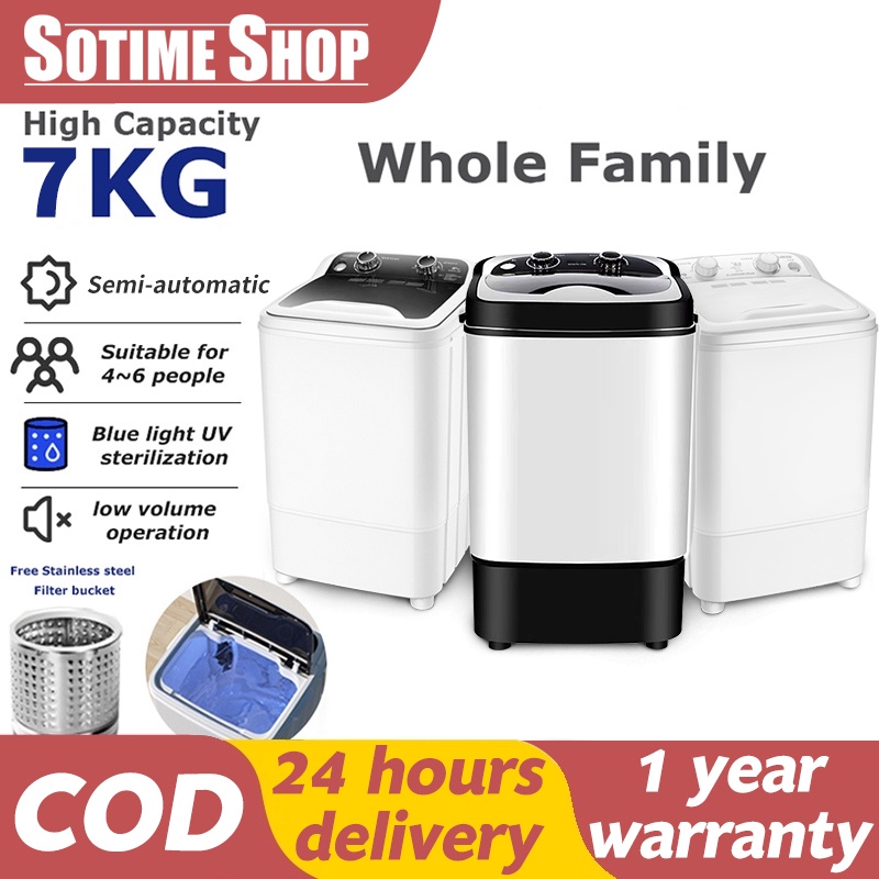 7KG/5KG Semi Auto, special washing machine for baby in small household