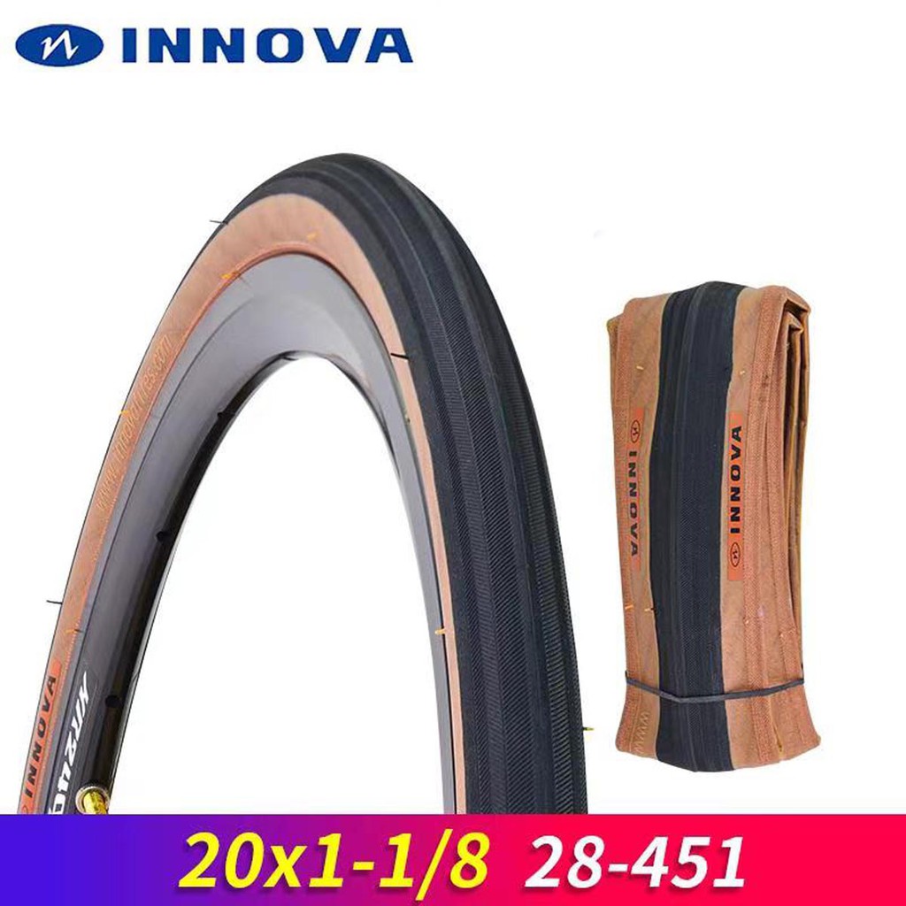INNOVA folding bike tires size 451 20 * 11 / 8 28451 tires 60 Tpi