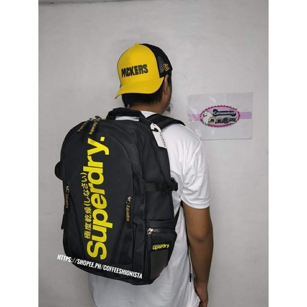 Superdry Backpack Made in Vietnam Shopee Philippines