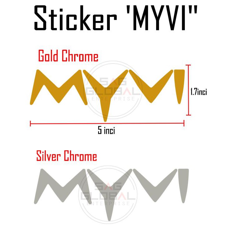 Sticker MYVI Custom Car Decals Shopee Philippines