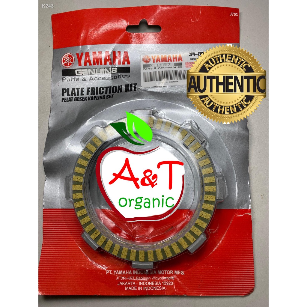 2PV Genuine Yamaha SNIPER 150 / YTX 125 / FZ 150 / SZ 150 Clutch Lining