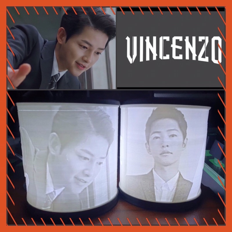 Kdrama Merchandise Nightlamp Fan Kit Korean Drama OPPA Joong Ki, Gong
