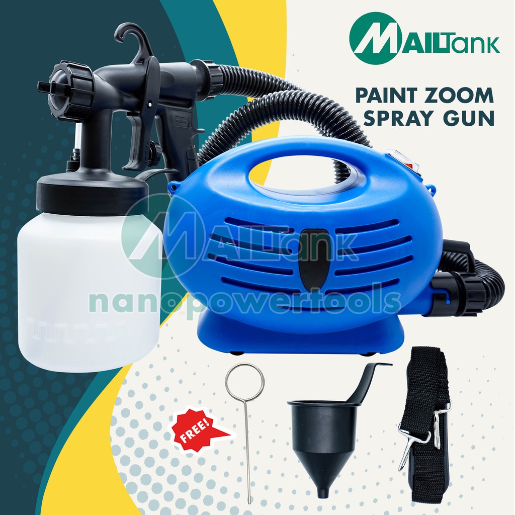 MAILTANK (SH117) Paint Zoom Spray Gun Ultimate Handheld Portable