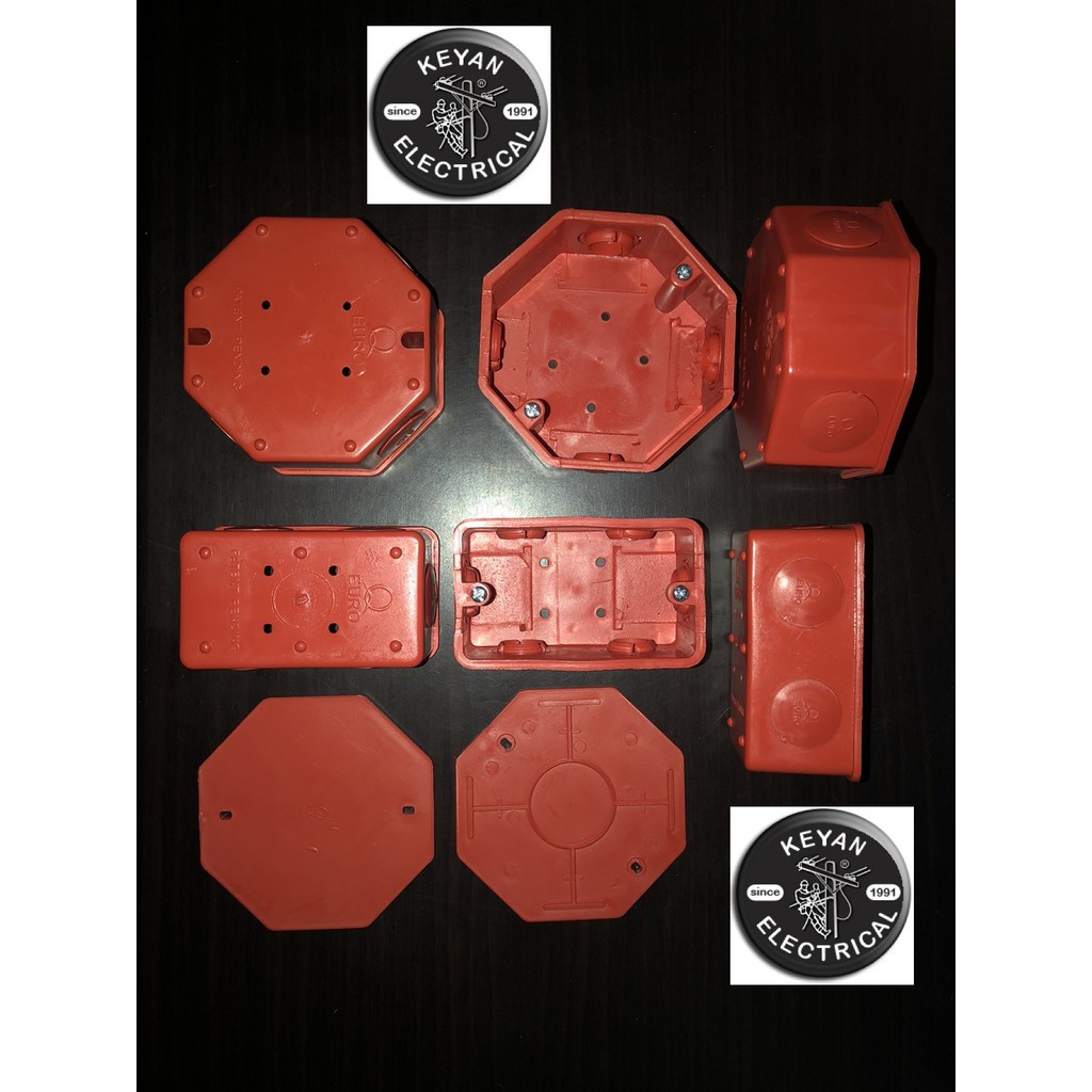 EURO PVC & METAL UTILITY BOX JUNCTION BOX DEEP TYPE GA18 16 OMNI