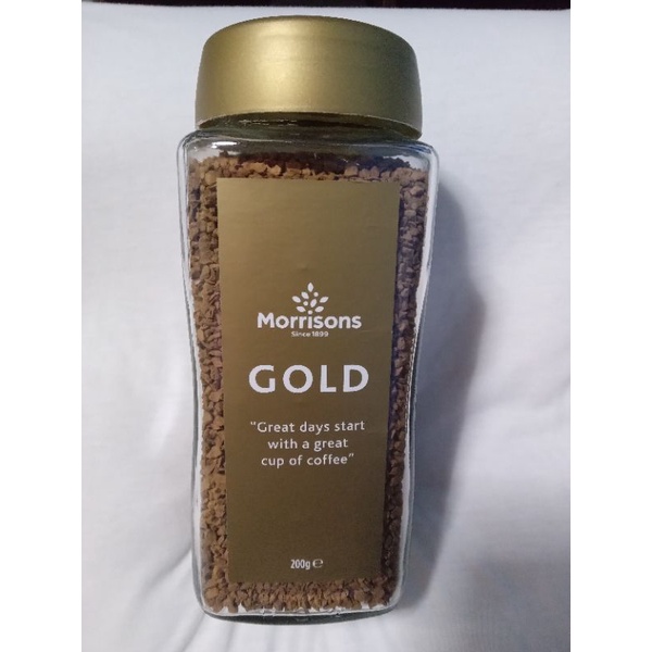 Morrisons Gold Instant Coffee (200g) UK Shopee Philippines