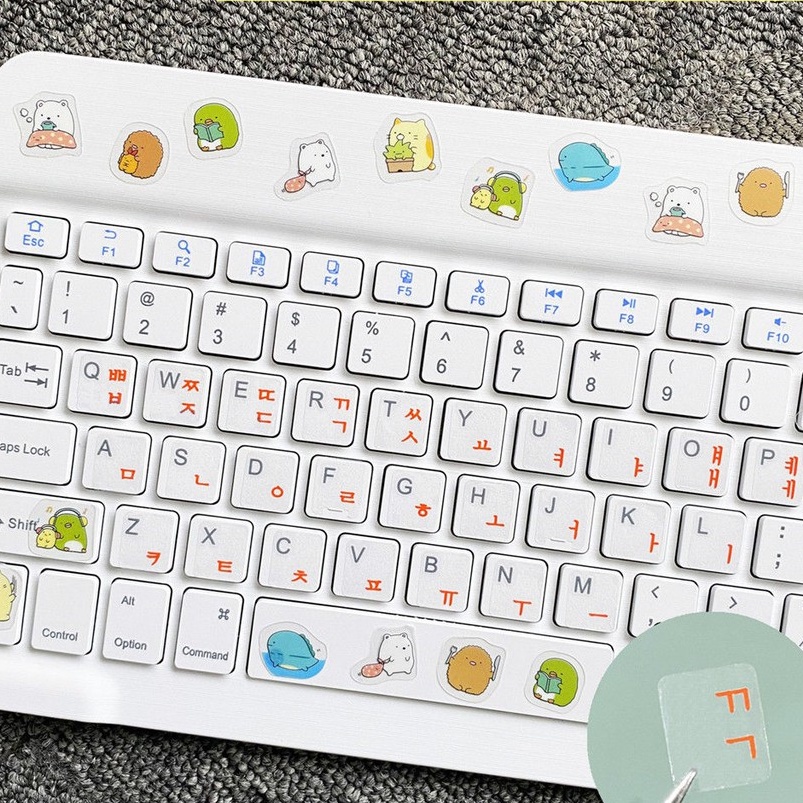 50+ cute keyboard stickers to personalize your keyboard