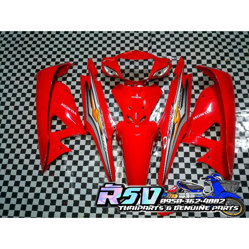 Wave 100 Cover Fairings Set Original BODYKITS Thailand Shopee Philippines