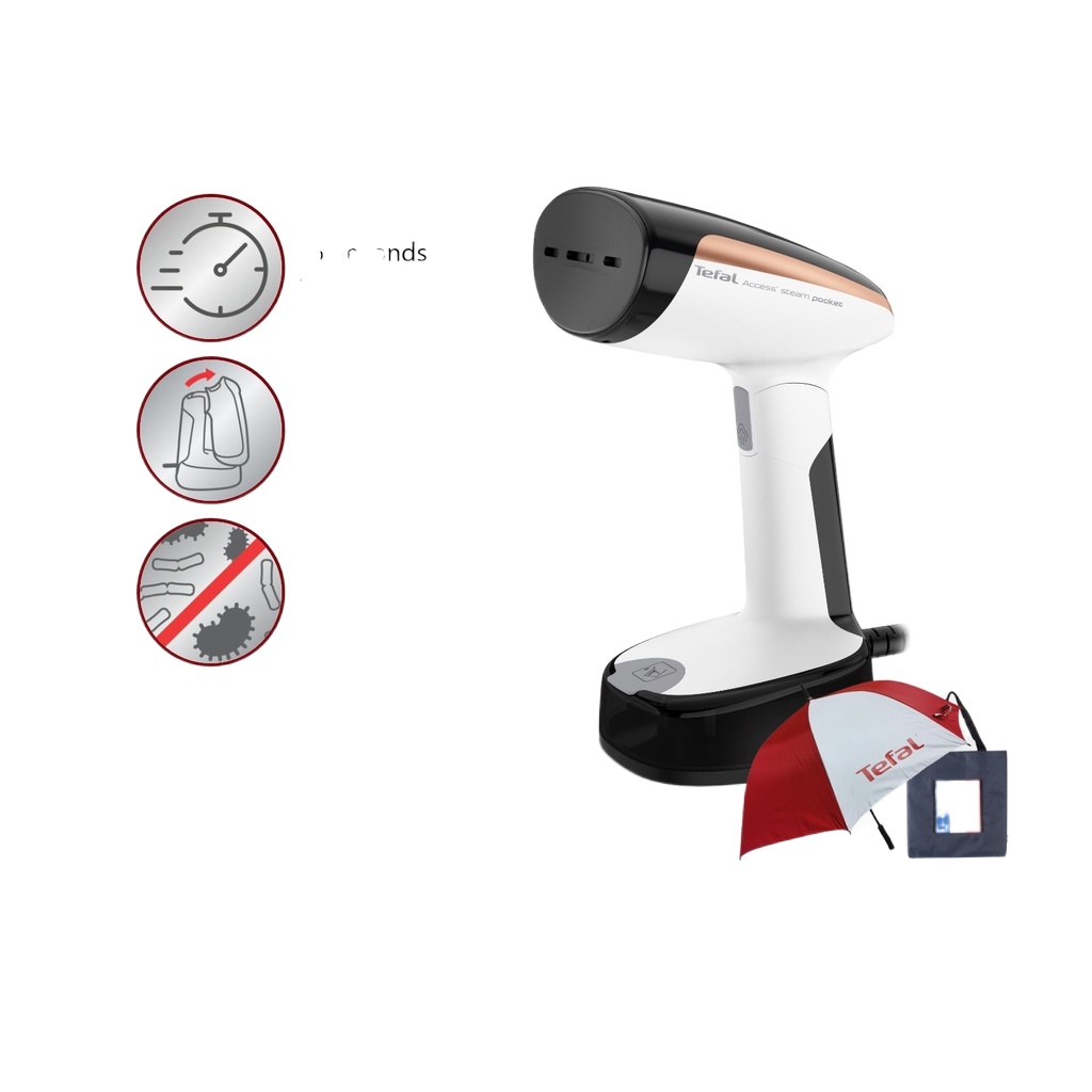 TEFAL Access Steam Pocket Handheld Garment Steamer DT3030G0 15Sec