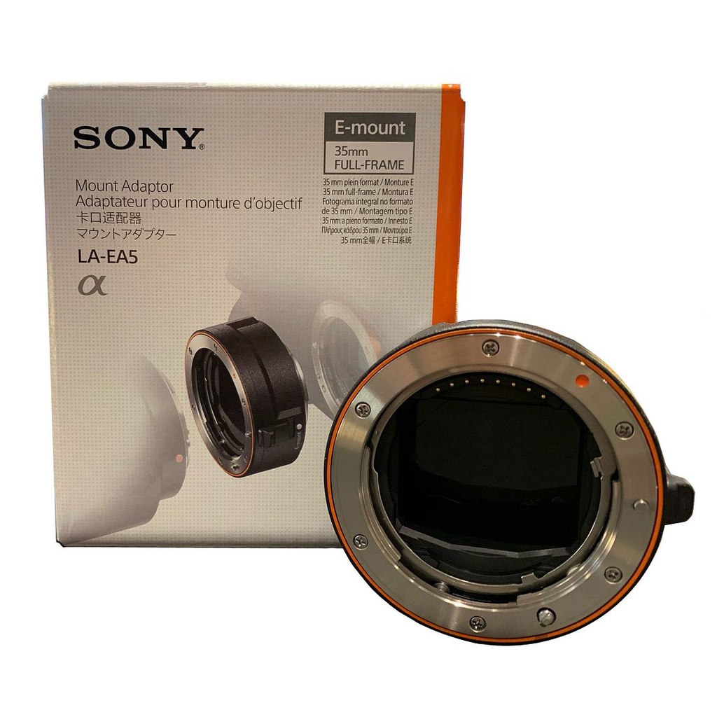 Sony LAEA5 35mm FullFrame AMount Lens Adapter for Emount Cameras