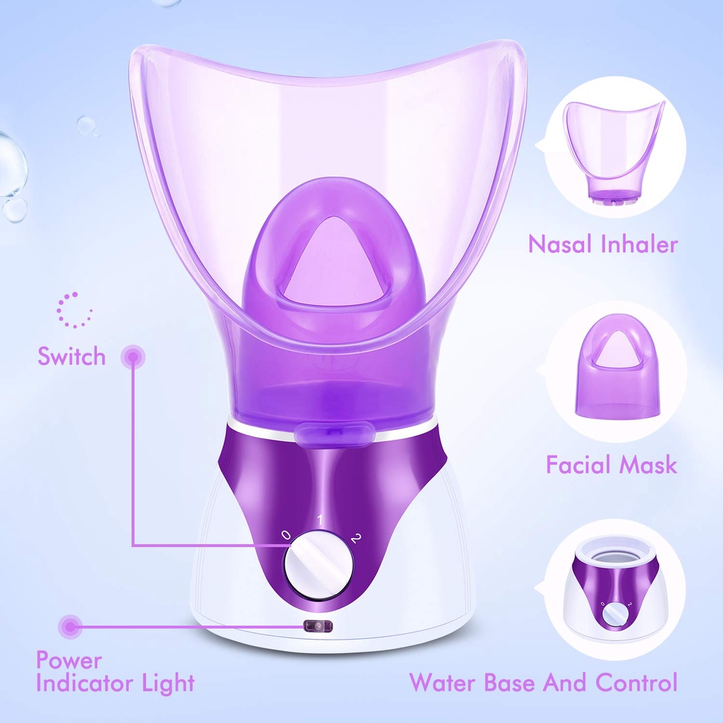 Face Steamer ,Beauty Nymph Spa Home Facial Steamer Sauna Marvelous