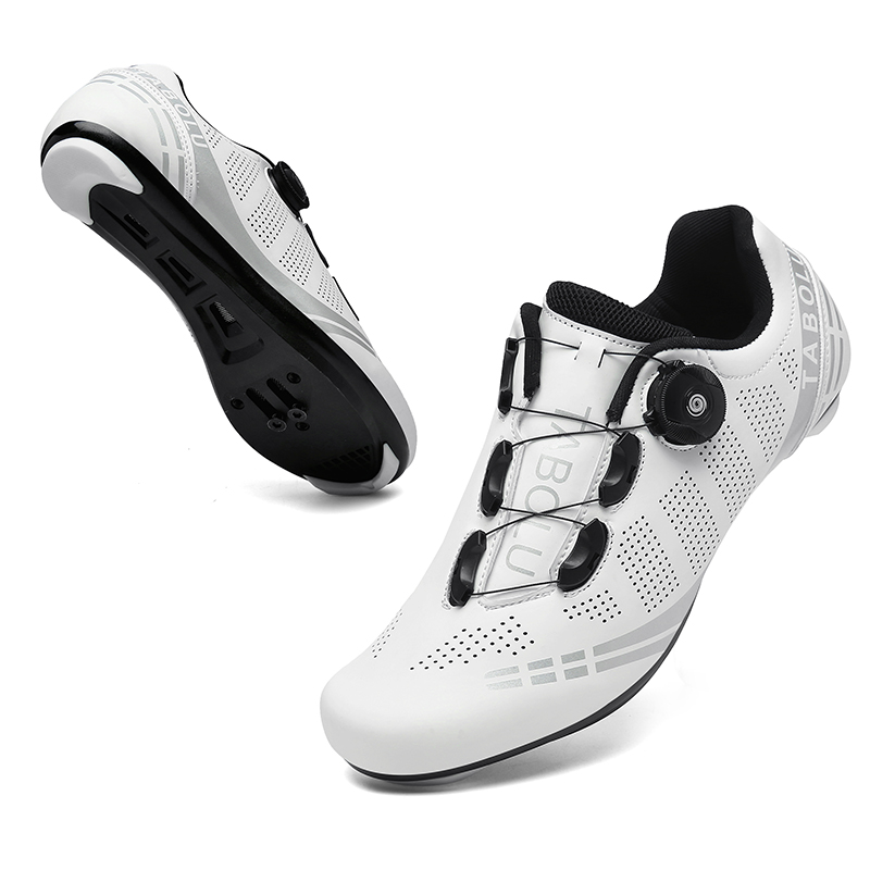 COD Ultralight Carbon Fiber Cycling Shoes Cleats Shoes Nonslip Road