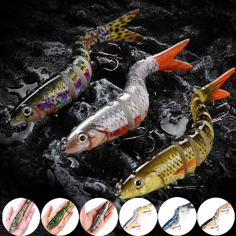 Fishing Lures Multi Articulated Slow Artificial Wreck Down Wobbler