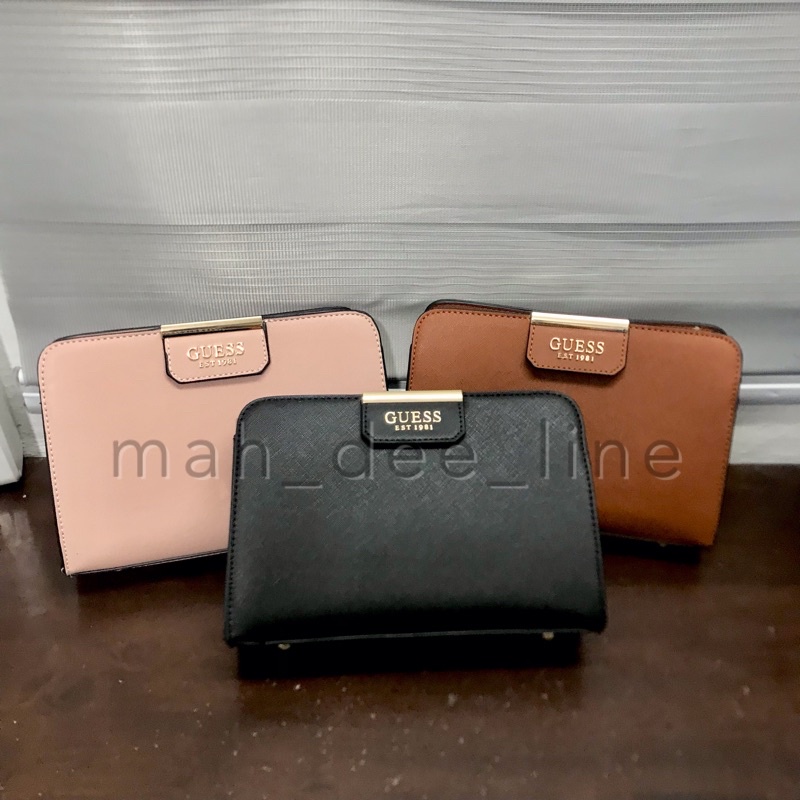 GUESS ABBY TOP ZIP CROSSBODY Shopee Philippines