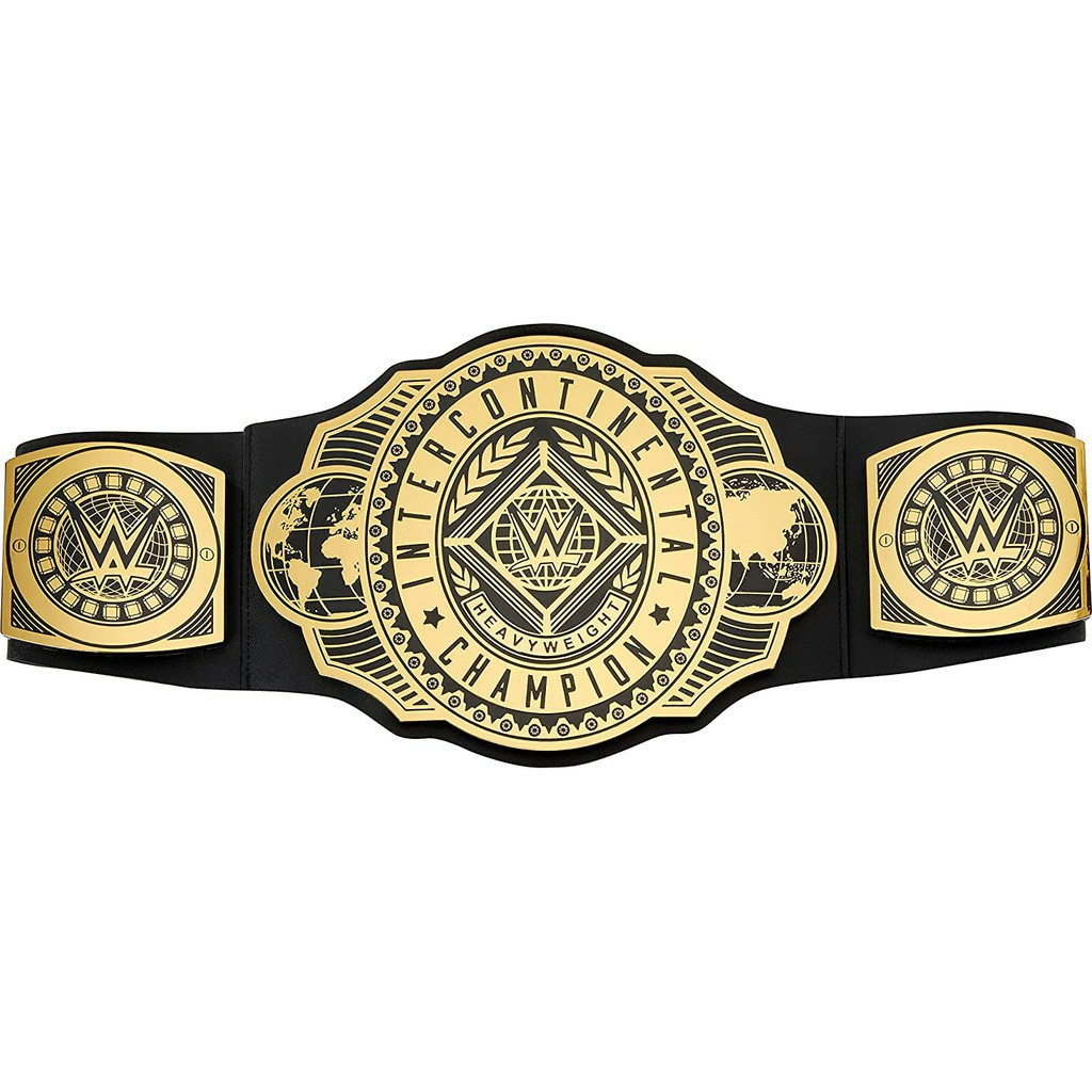 WWE WRESTLING INTERCONTINENTAL CHAMPIONSHIP TITLE BELT TOY BELT ( KIDS