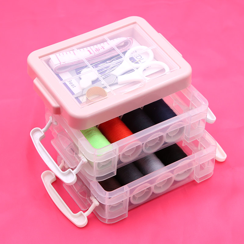 Household sewing box set needle and thread storage box sewing supplies