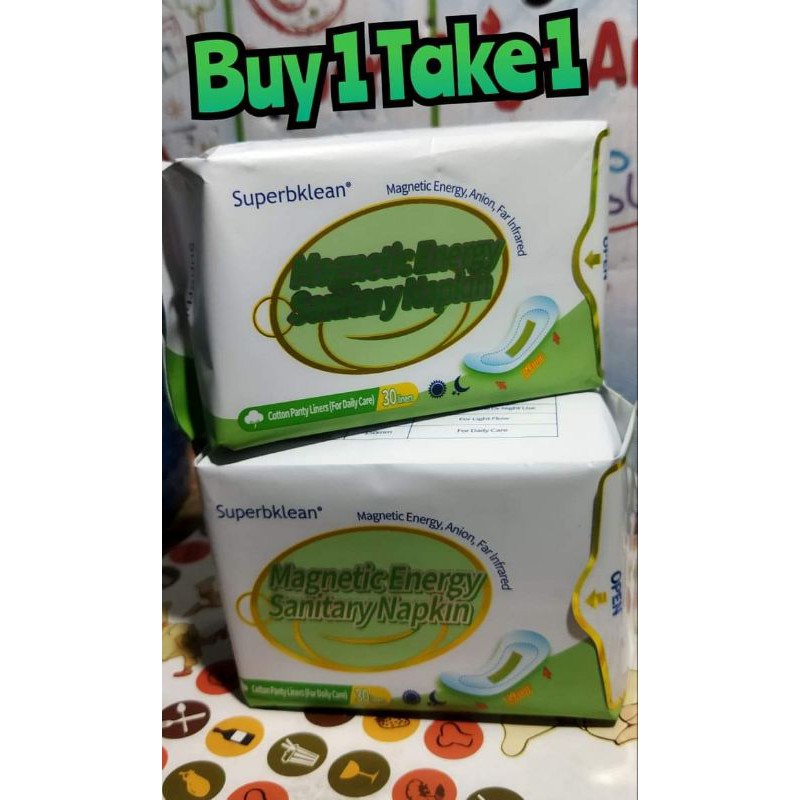 BUY 1 TAKE 1 Longrich Superbklean Napkin and Panty Liner Expiry 2026 Shopee Philippines