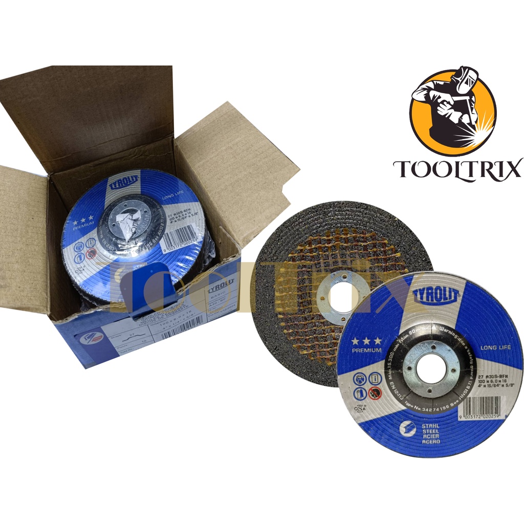TYROLIT Grinding Disc 4" (Sold per box10pcs) Shopee Philippines