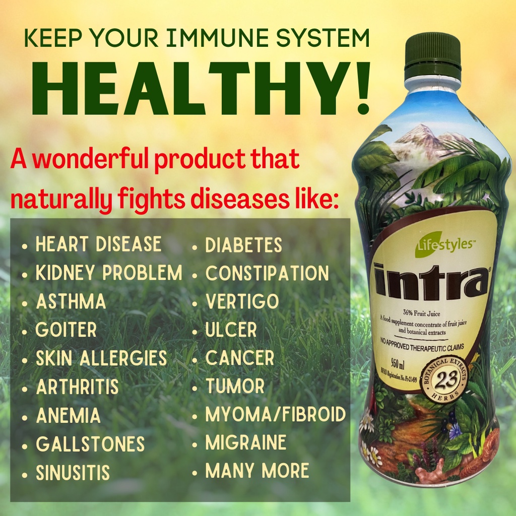Intra Herbal Juice For Maximum Health Boost Lifestyles Live Better