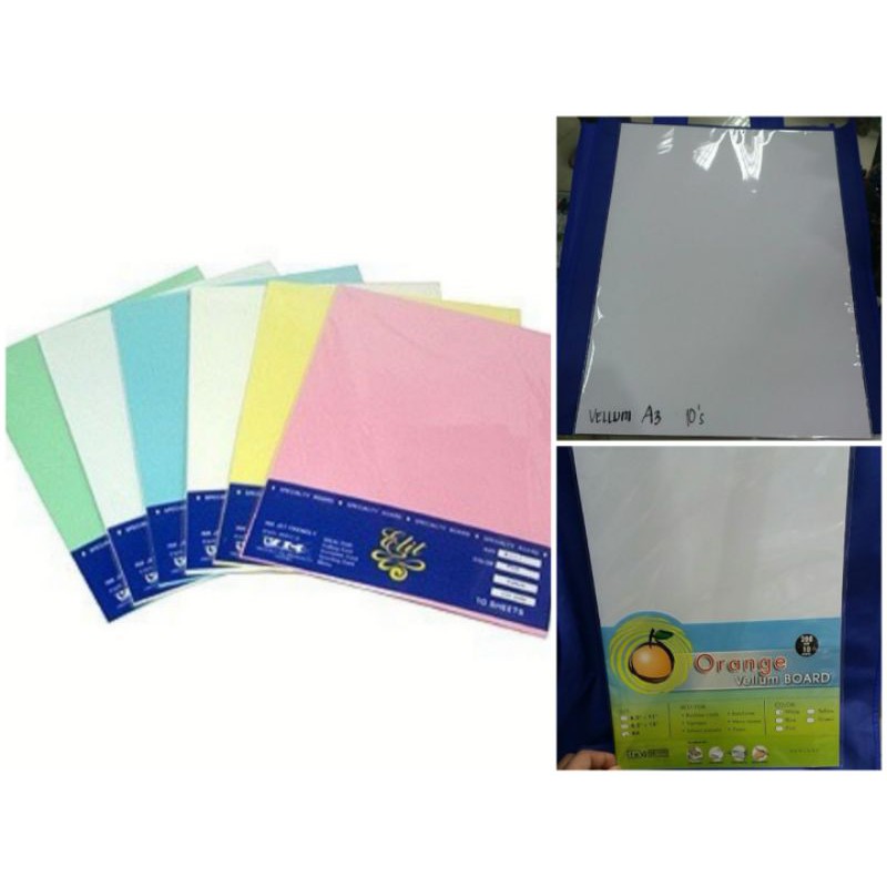 VELLUM BOARD PAPER SHORT/LONG/A4/A3 Shopee Philippines