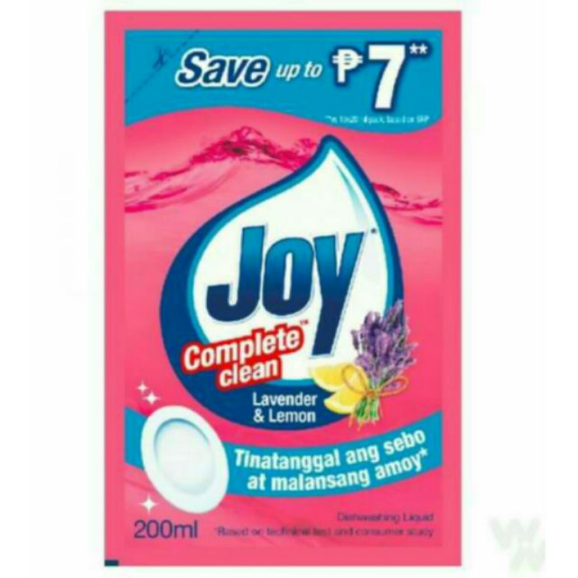 Joy Dishwashing Liquid 200ml Shopee Philippines