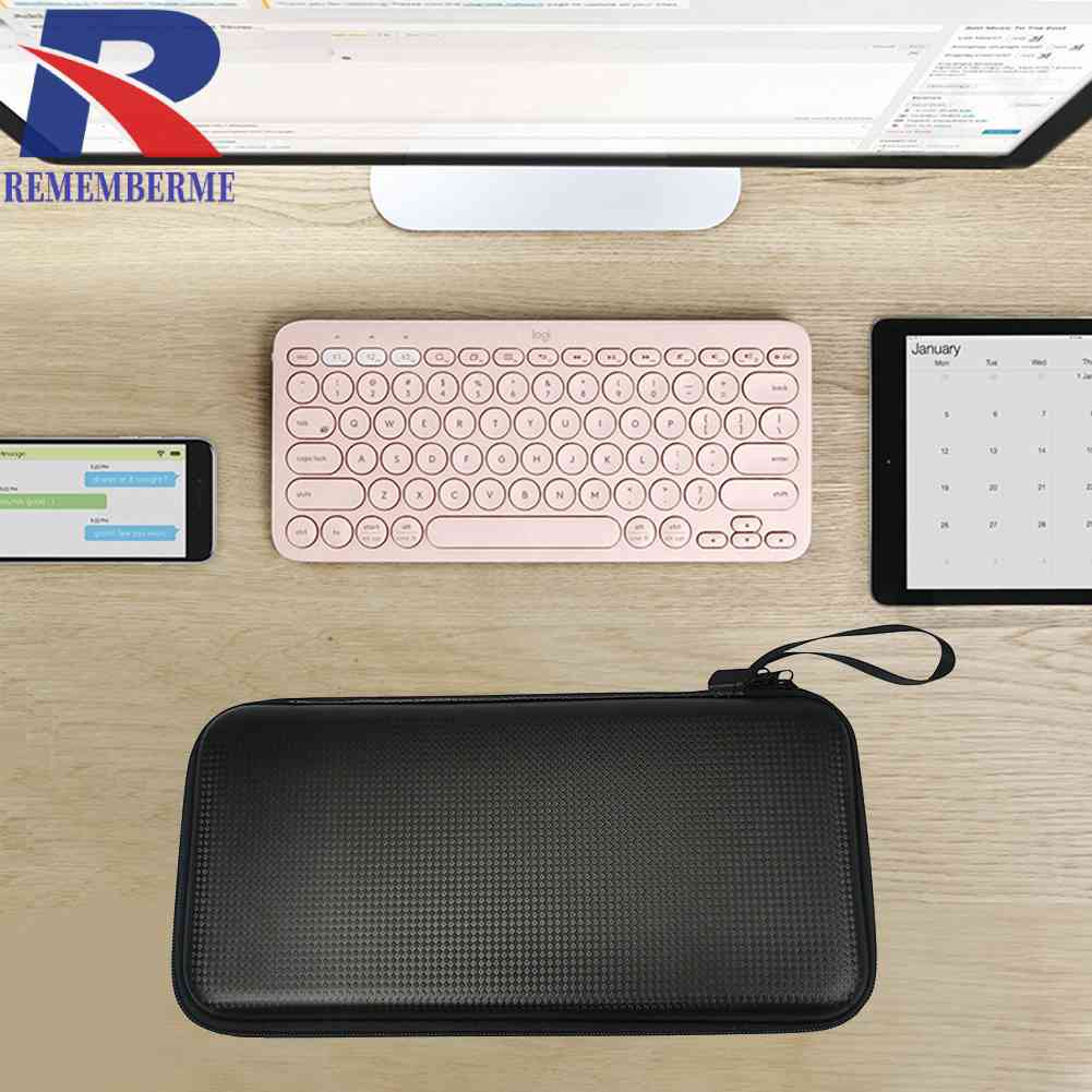 Waterproof Hard EVA Storage Carrying Case for Logitech K380/AP Magic