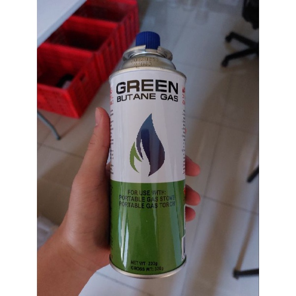 Green Butane Gas 330g Gross Weight (HINDI PANG AIRSOFT) Shopee