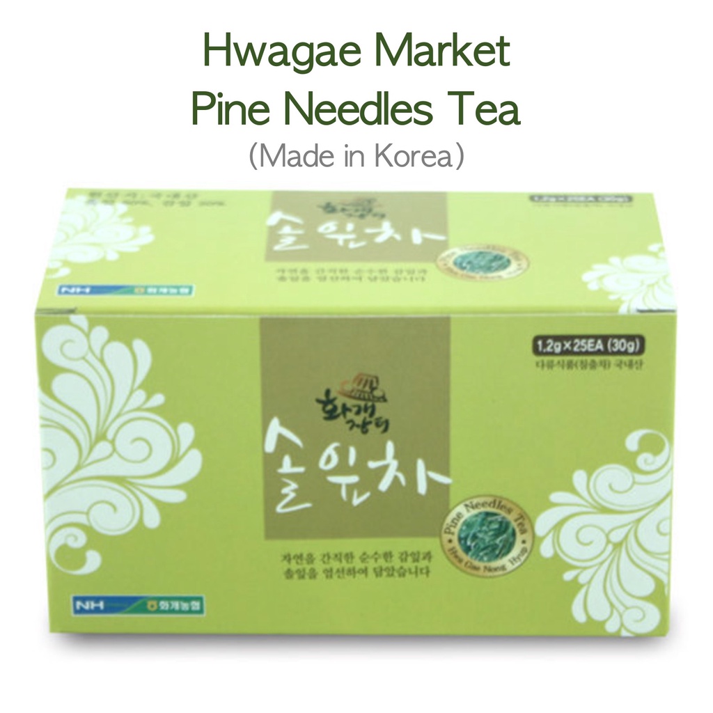 [Hwagae Market] Korean Pine Needles Tea (25/50/100ea) /Pine Needle Tea
