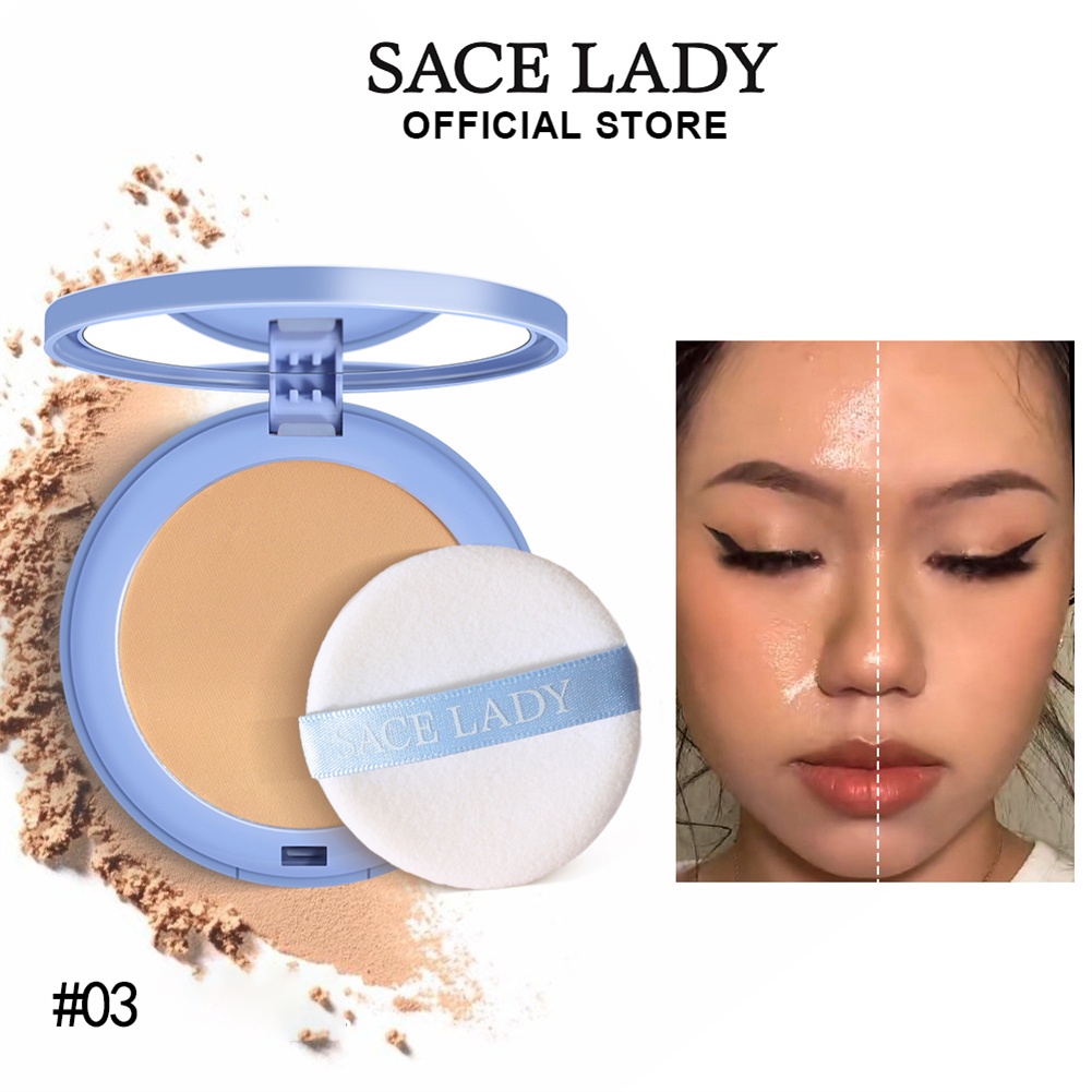 Sace Lady Pressed Powder Oilcontrol Bb Cream Cushion Foundation Refill
