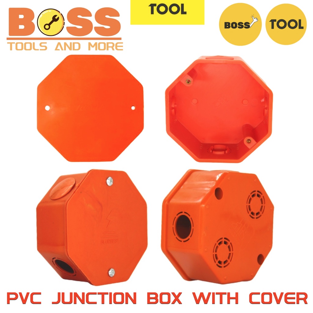 PVC Orange JUNCTION BOX / Orange Poly JUNCTION BOX 1pc Shopee Philippines