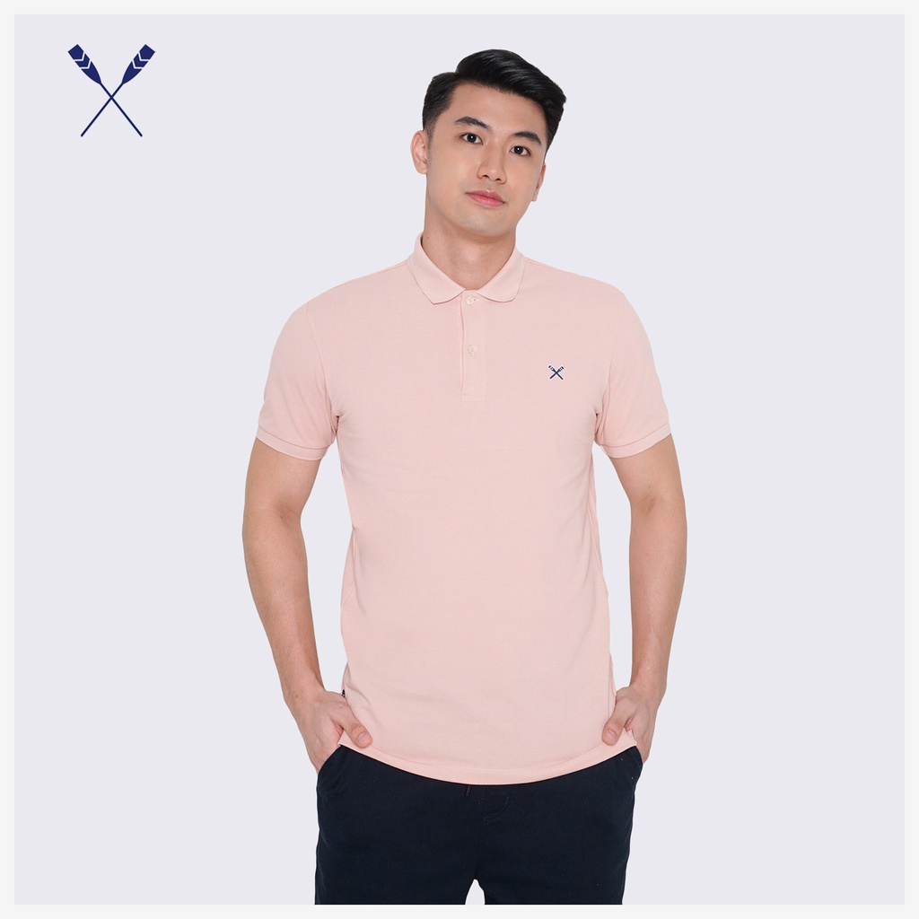 Regatta Polo Shirt For Men (Barely Pink/Medieval Blue) Shopee Philippines
