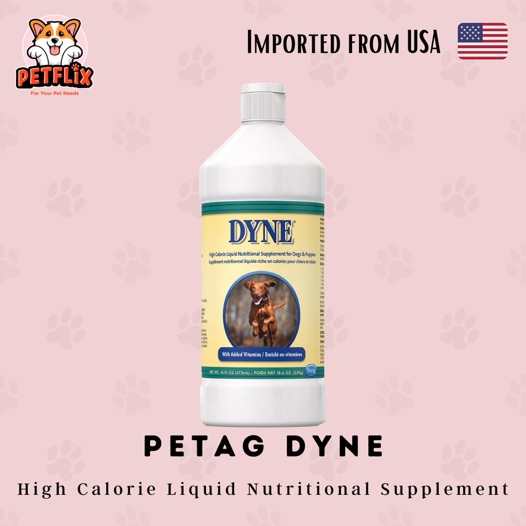 PetAg Dyne High Calorie Weight Gainer Liquid Dog Supplement Shopee