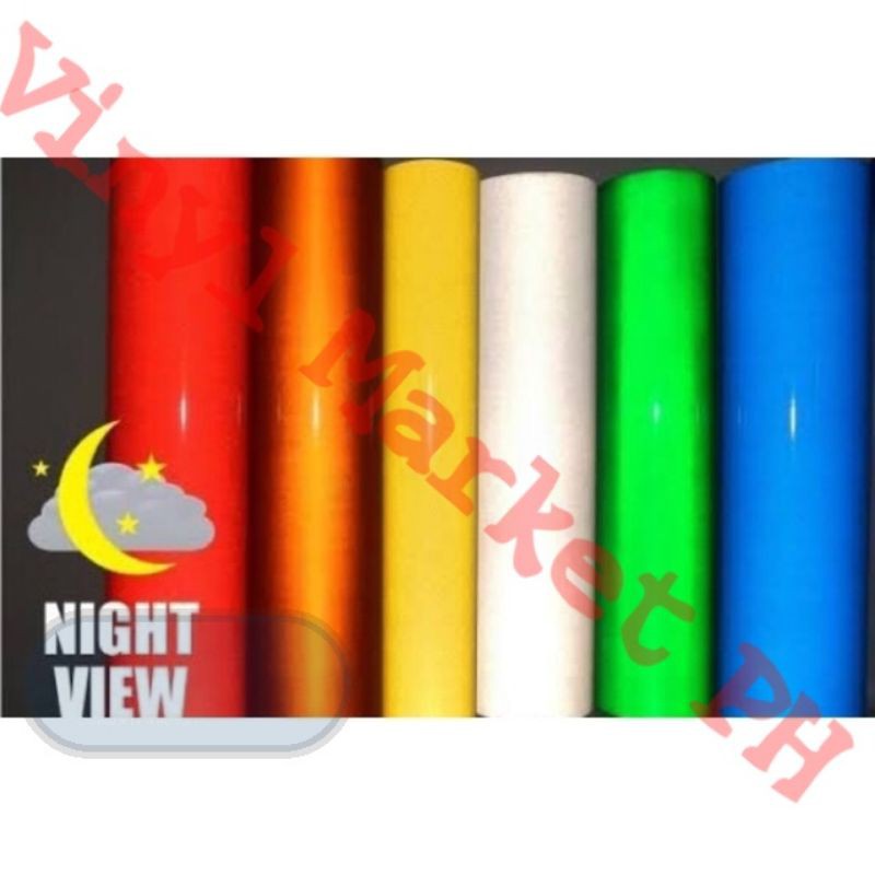 Primelite ORIGINAL Reflectorized vinyl sticker sheet Car Sticker