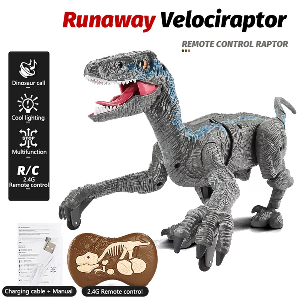 RC Dinosaur Toys for Boys Remote Control Electronic Dinosaurios Robot