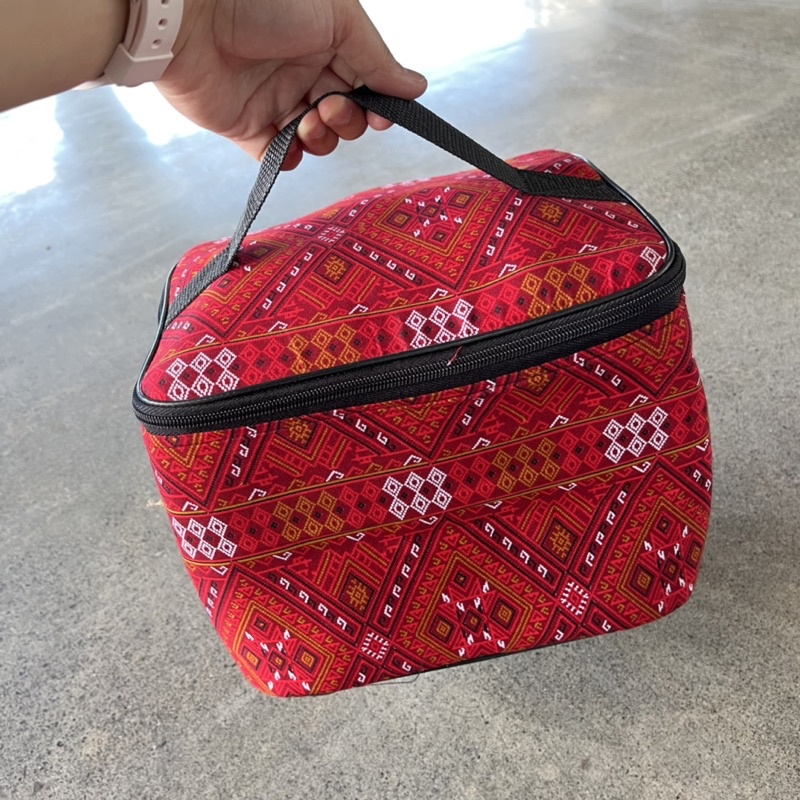 Zipper Lunch Bag Batik Lunch Tote Bags New Arrival Shopee Philippines