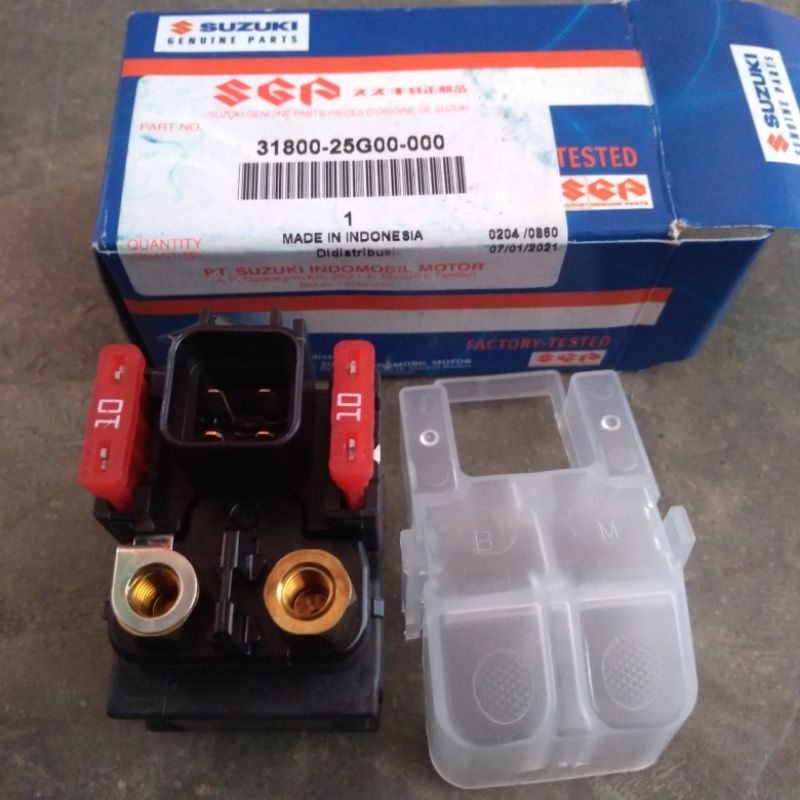 SGP Starter Relay Assembly Raider 150 Carb (Genuine) Shopee Philippines
