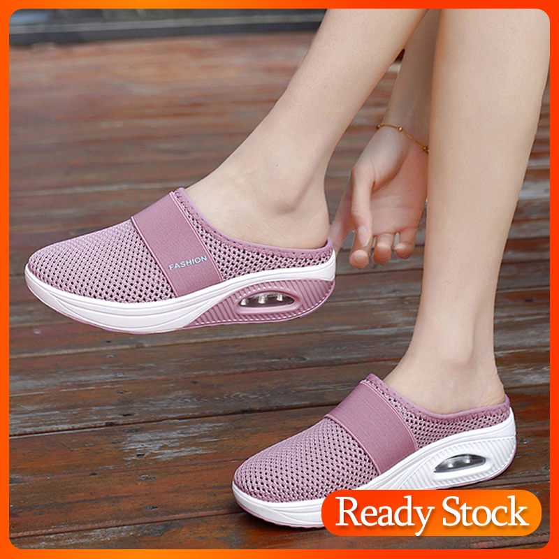 Women Air Cushion SlipOn Walking Shoes Orthopedic Diabetic Walking