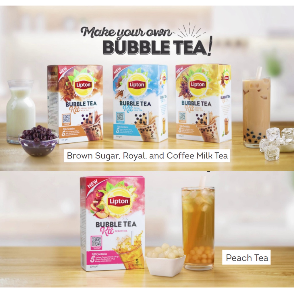 LIPTON BUBBLE TEA KIT (MAKE YOUR OWN) FROM AUSTRALIA Shopee Philippines