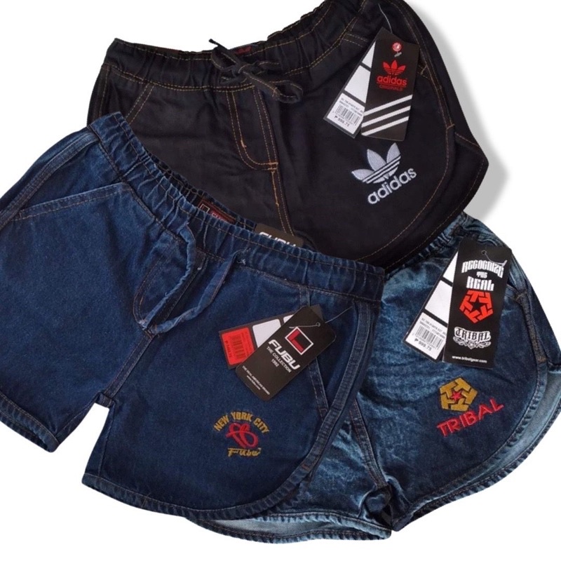 RO67 Denim Dolphin Shorts Nice Quality Makapal Tela for Ladies