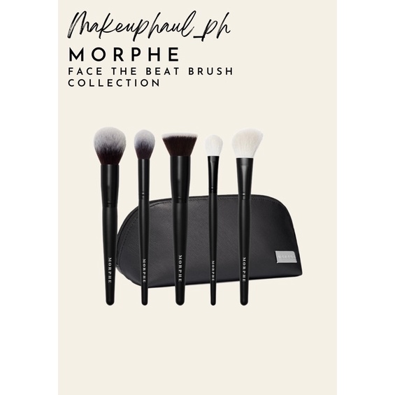 Morphe Face The Beat Brush Set Shopee Philippines
